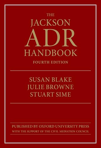 The Jackson ADR Handbook