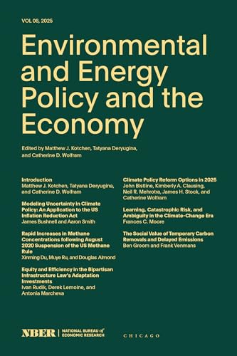 Environmental and Energy Policy and the Economy Volume 6