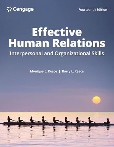 Human Relations Interpersonal and Organizational Applications