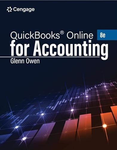 Using Quickbooks� Online For Accounting 2025