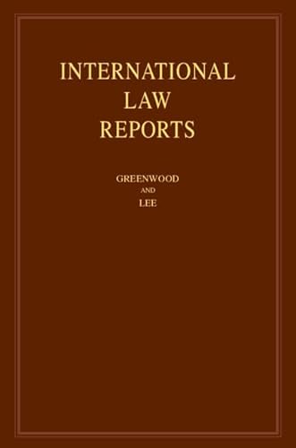 International Law Reports: Volume 207