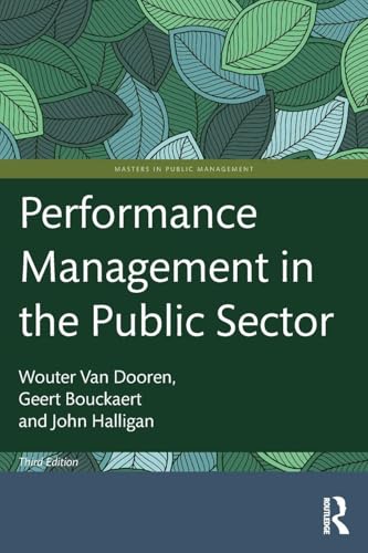 Performance Management in the Public Sector