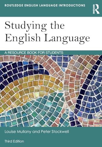 Studying the English Language A Resource Book for Students