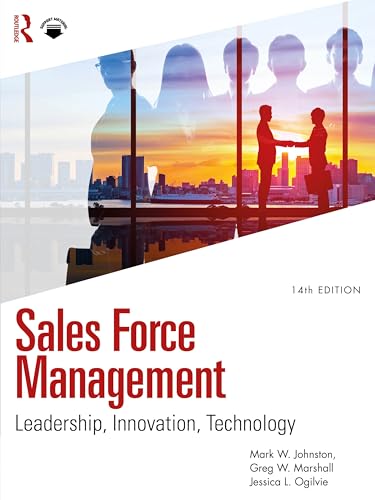 Sales Force Management: Leadership, Innovation, Technology - International Student Edition