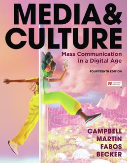 Media and Culture An Introduction to Mass Communication