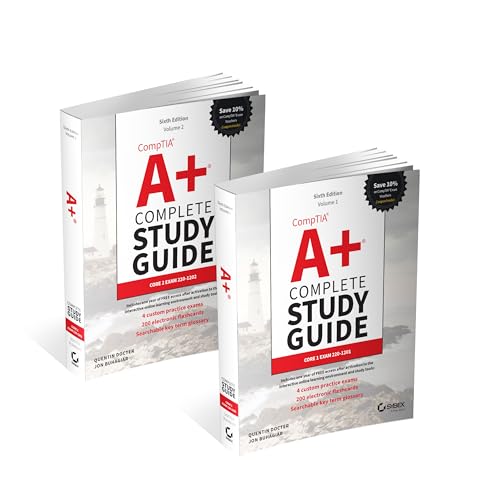 CompTIA A+ Complete Study Guide, 2-Volume Set Volume 1 Core 1 Exam 220-1201 and Volume 2 Core 2 Exam 220-1202