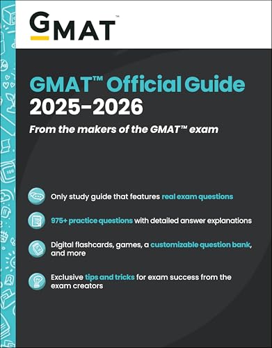 GMAT Official Guide 2025 - 2026 Book + Online Question Bank