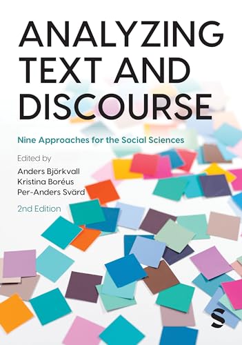 Analyzing Text and Discourse Nine Approaches for the Social Sciences