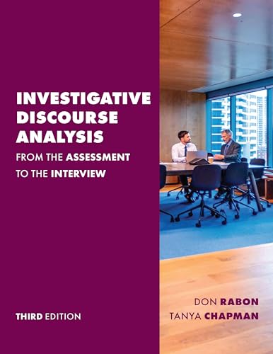 Investigative Discourse Analysis From the Assessment to the Interview
