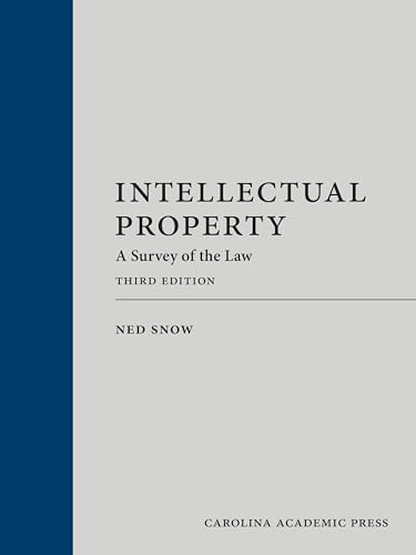 Intellectual Property A Survey of the Law