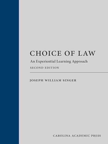 Choice of Law An Experiential Learning Approach