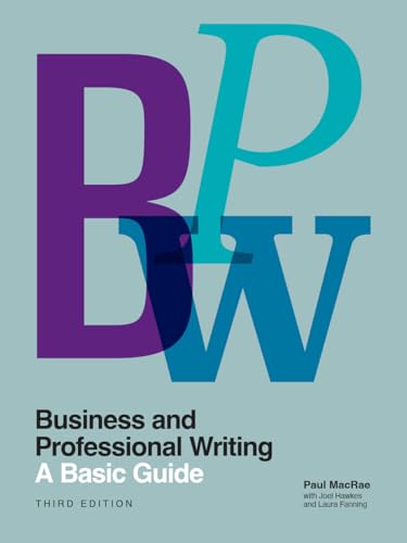 Business and Professional Writing: A Basic Guide, Third Edition
