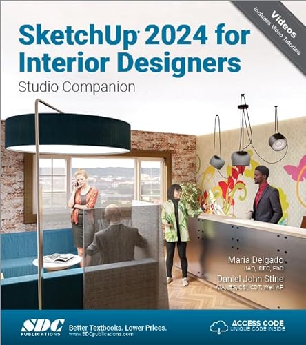 SketchUp 2024 for Interior Designers Studio Companion