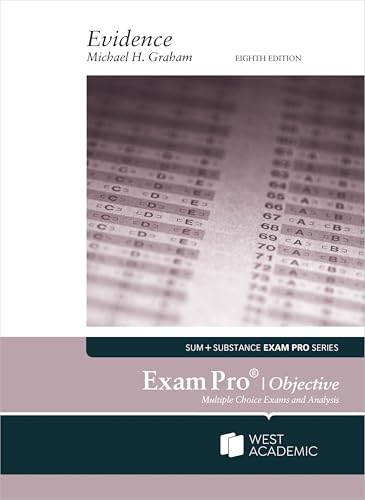 Exam Pro on Evidence (Objective) (Exam Pro Series)