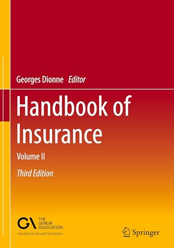 Handbook of Insurance Volume II