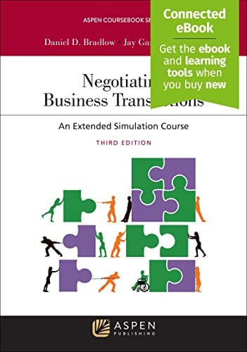 Negotiating Business Transactions An Extended Simulation Course