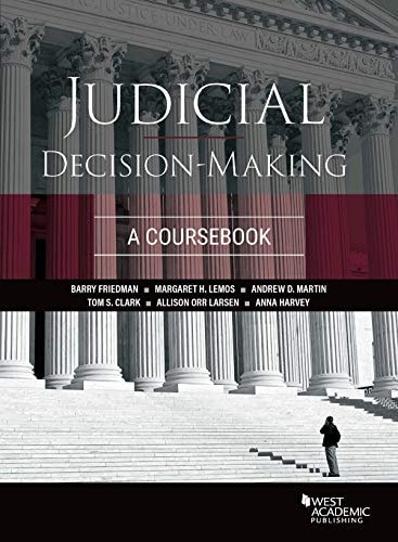 Judicial Decision-making A Coursebook