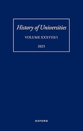 History of Universities: Volume XXXVIII/1