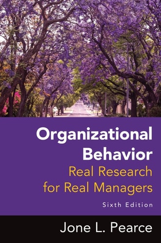 Organizational Behavior: Real Research for Real Managers