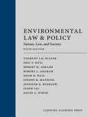 Environmental Law and Policy Nature, Law and Society