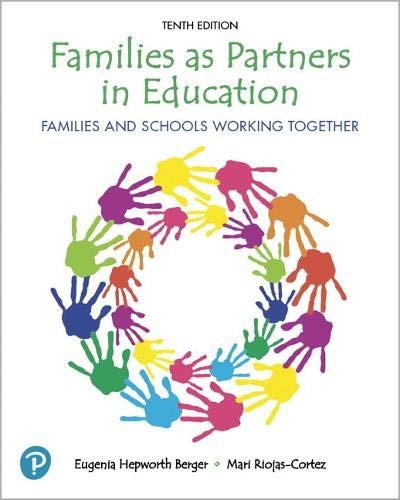 Families as Partners in Education Families and Schools Working Together