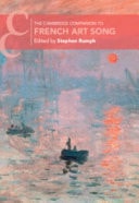 The Cambridge Companion to French Art Song