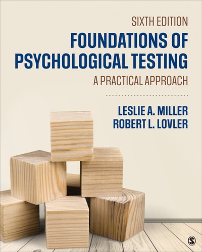 Foundations of Psychological Testing A Practical Approach