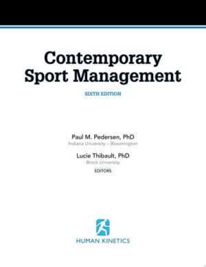Contemporary Sport Management 6th Edition