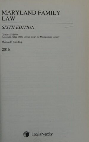 Maryland Family Law