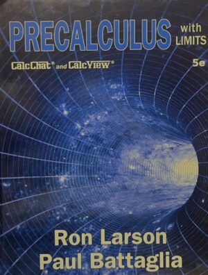 Precalculus with Limits, 5th Student Edition