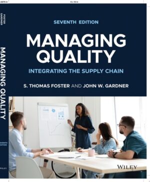 Managing Quality Integrating the Supply Chain