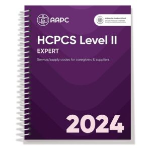 HCPCS Expert Level II Expert Service/supply Codes for Caregivers & Suppliers