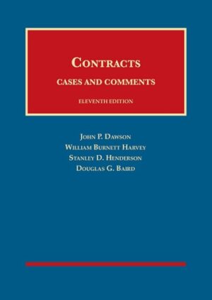 Contracts Cases and Comments