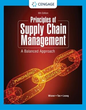 Principles of Supply Chain Management A Balanced Approach