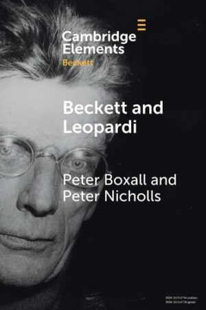 Beckett and Leopardi (Elements in Beckett Studies)