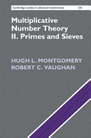 Multiplicative Number Theory II Primes and Sieves