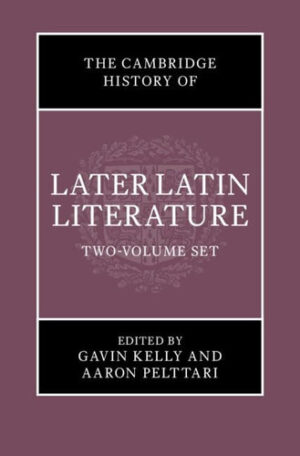 The Cambridge History of Later Latin Literature 2 Volume Hardback Set