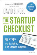 The Startup Checklist 25 Steps to a Scalable, High-Growth Business