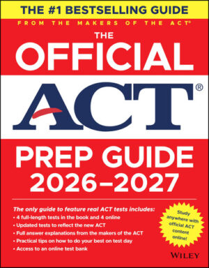 The Official ACT Prep Guide 2026-2027: Book + Online