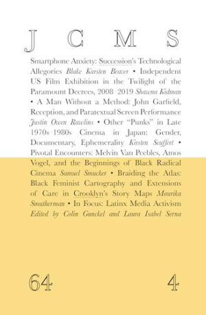 Journal of Cinema and Media Studies, vol. 64, no. 4