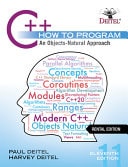 C++ How To Program
