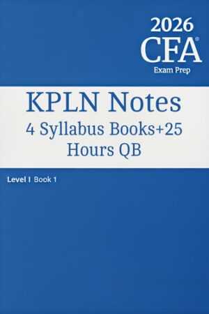 2026 CFA Program Curriculum Level II, Volume 1: Quantitative Methods