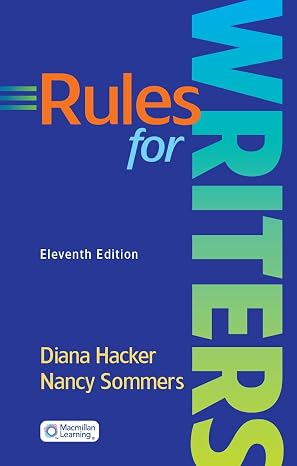 Rules for Writers