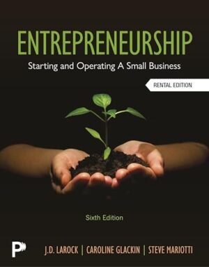 Entrepreneurship - Starting & Operating a Small Business