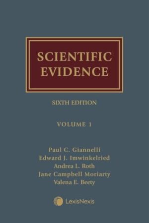 Scientific Evidence: Firearms, tool mark, and related examinations ; Questioned document examination ; Voice identification and facial recognition ; Part 4. Genetic markers and pathology ; Genetic markers other than DNA ; The DNA genetic marker ; Pathology ; Part 5. Testing for substances and trace analysis ; Toxicology ; Intoxication testing ; Drug identification