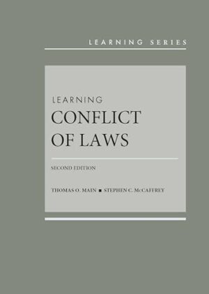 Learning Conflict of Laws