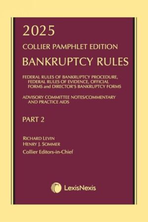 2025 Collier Pamphlet Edition: Bankruptcy Code
